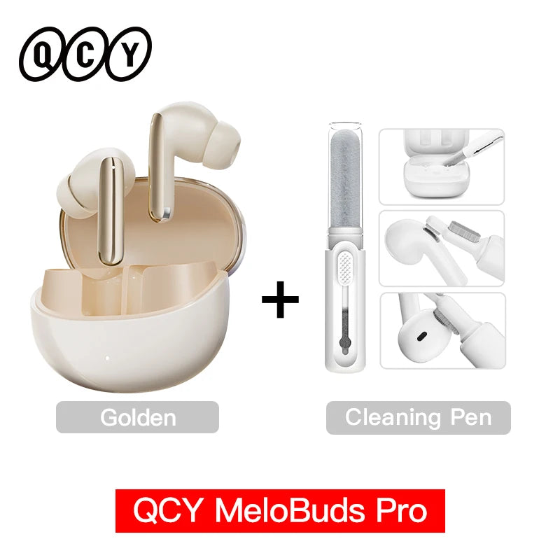 QCY MeloBuds Pro ANC Wireless Earbuds – LDAC, 46dB Noise Cancelling