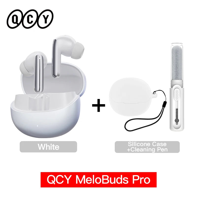 QCY MeloBuds Pro ANC Wireless Earbuds – LDAC, 46dB Noise Cancelling