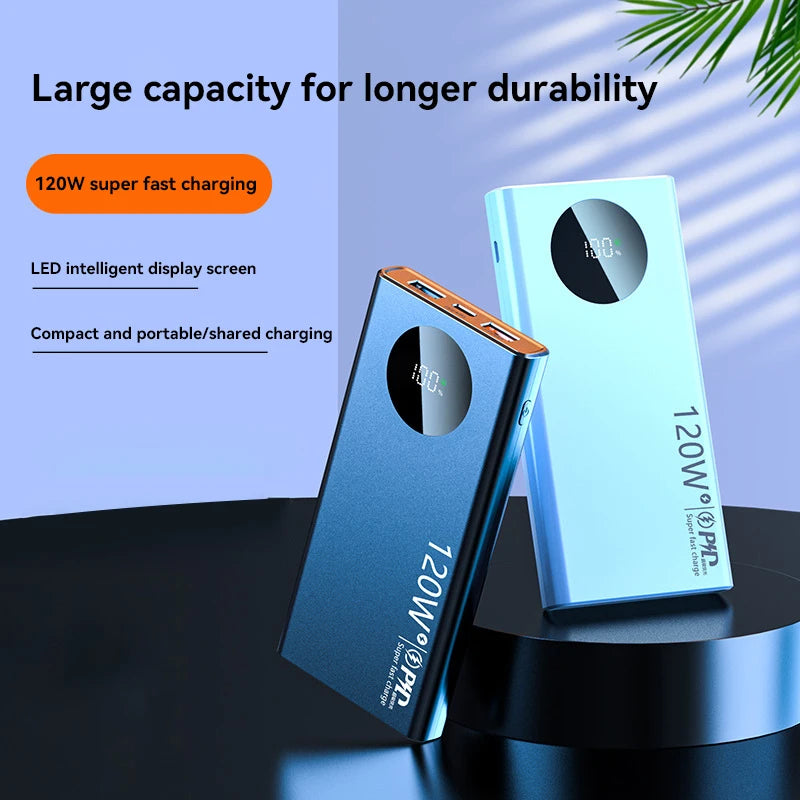 120W 80000mAh Fast Charging Power Bank