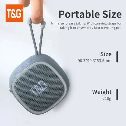 Portable Bluetooth Speaker FM Radio Waterproof Bass Speaker