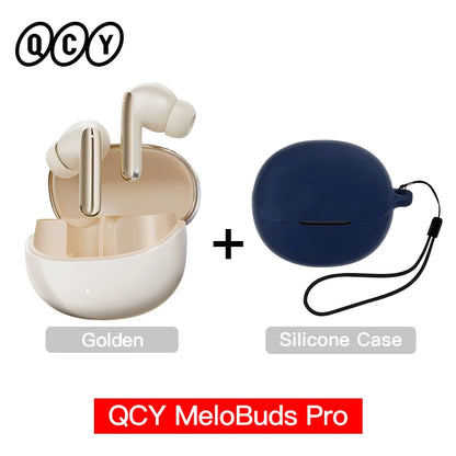 QCY MeloBuds Pro ANC Wireless Earbuds – LDAC, 46dB Noise Cancelling