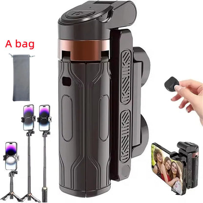 Bluetooth Selfie Stick Tripod with Phone Holder & Remote