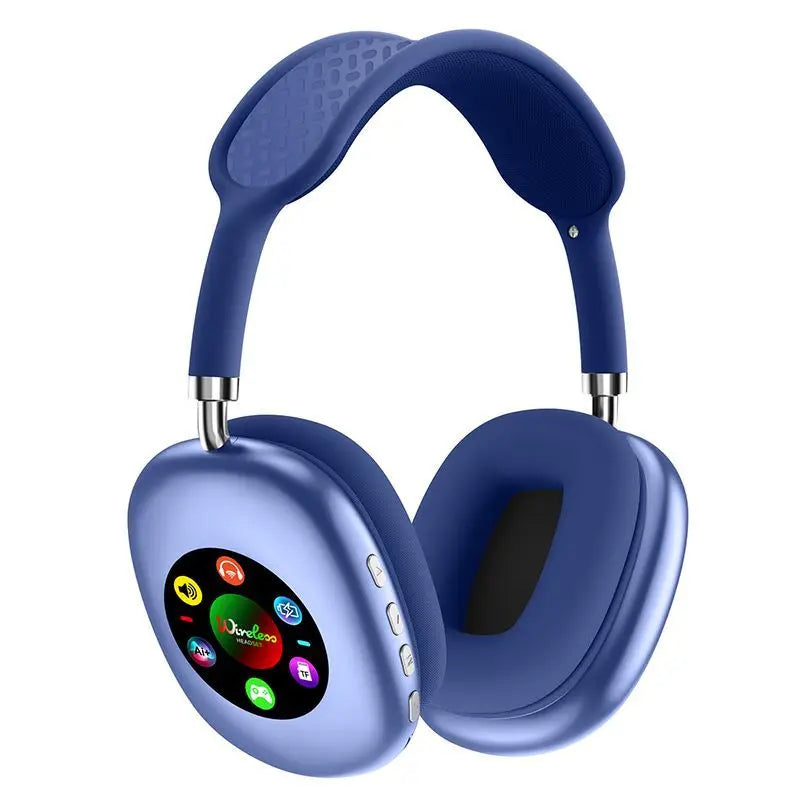 Wireless Headphones with LCD Touch Screen & HiFi Stereo Sound