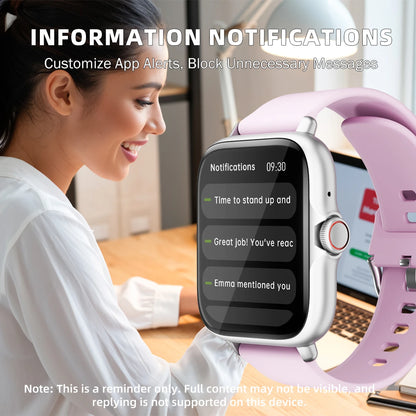 1.83" Waterproof Smart Watch – Calls, Sleep & Sports Tracker