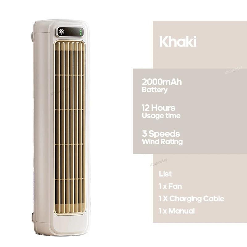 KINSCOTER Desktop Air Conditioner Fan