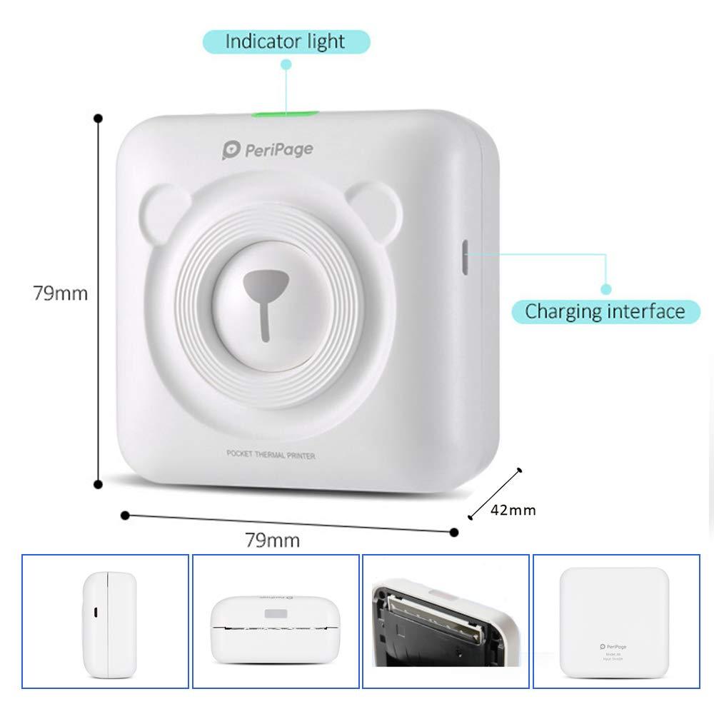 Portable Mini Pocket Thermal Bluetooth Printer